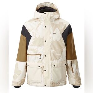 Picture Ospen Men's Ski and Snowboard Jacket, Size Large.